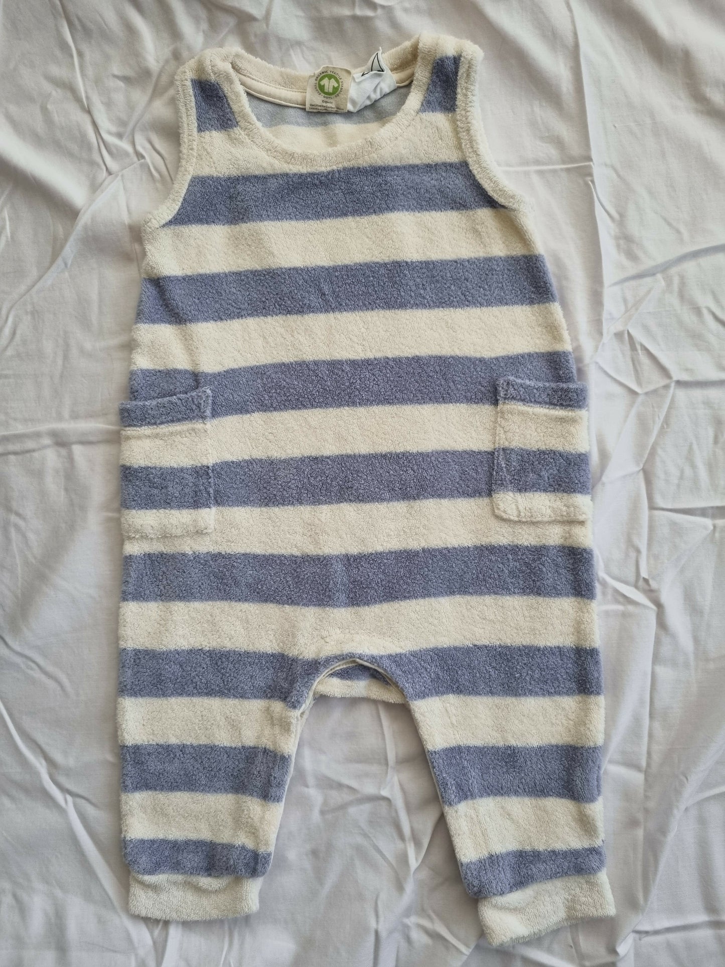 Nature Baby Striped Romper | Size 00