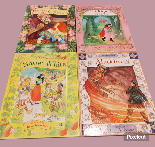 4 fairy tale books