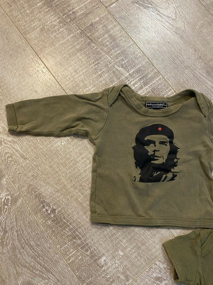 2 x RockYourBaby Che Guevara Shirts - Size 0