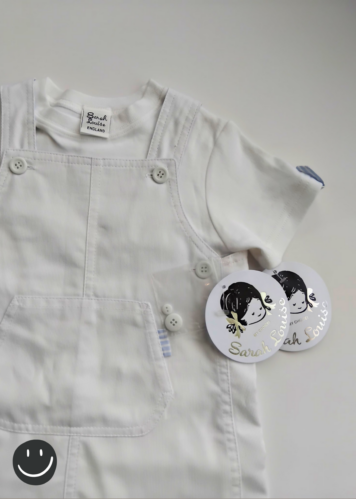 Sarah Louise T-shirt + Overalls Set BNWT | 2yrs