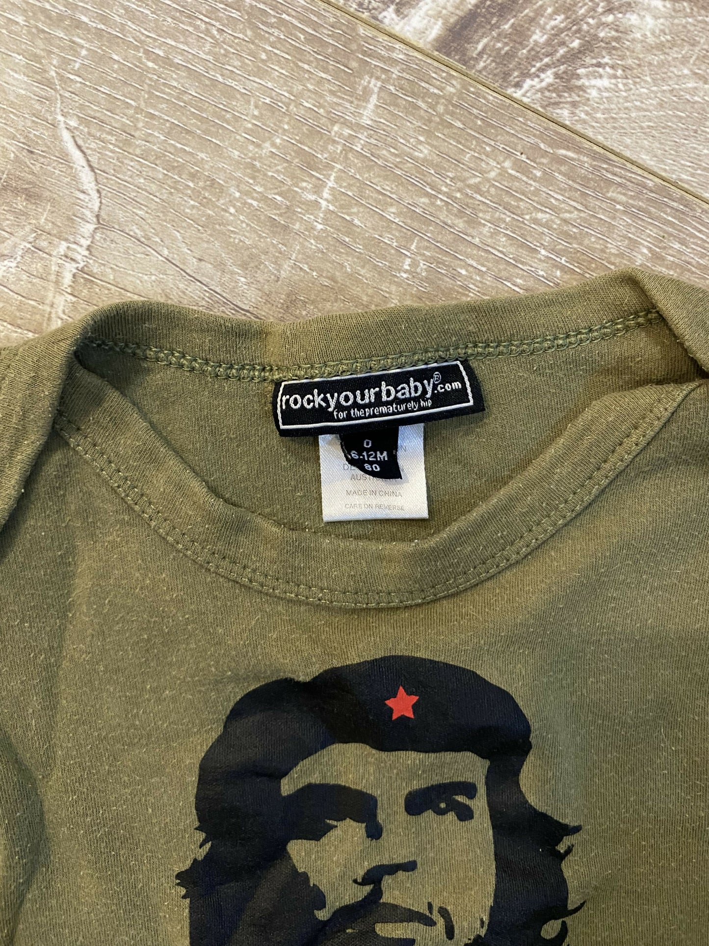 2 x RockYourBaby Che Guevara Shirts - Size 0