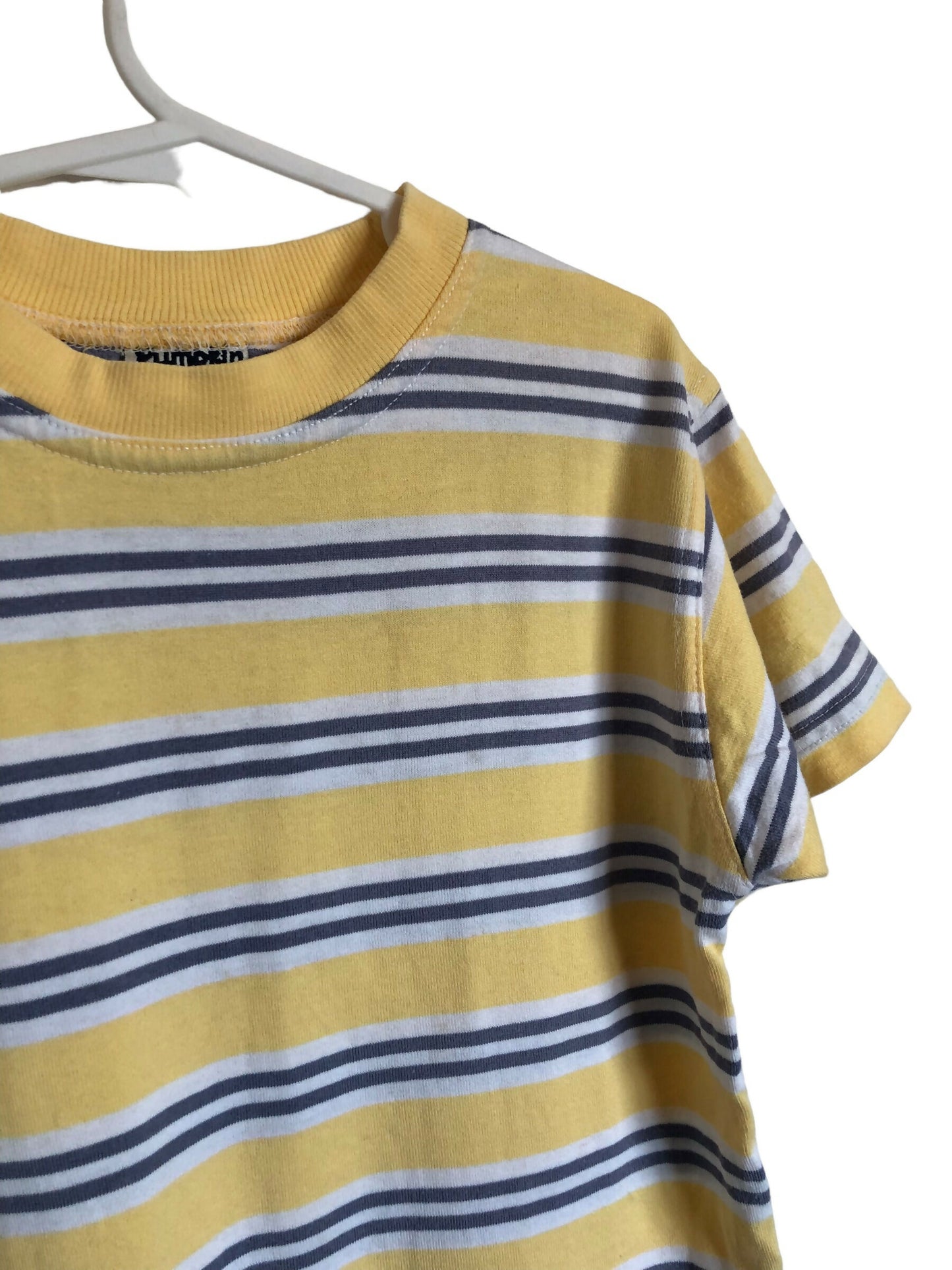 PUMPKIN PATCH - Vintage Oversized Stripe Tee - Age 3