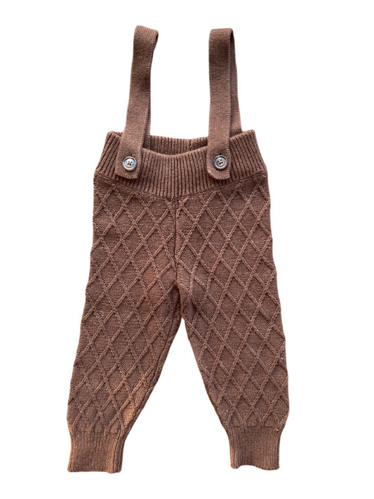 (3-6M) JAMIE KAY KNIT OVERALLS