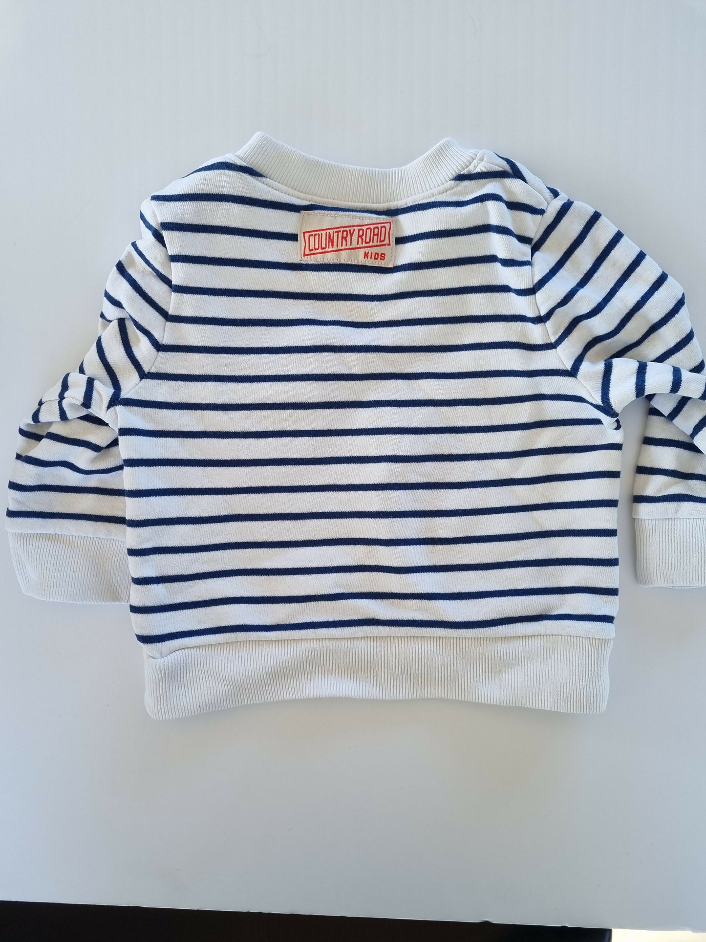 Country Road Striped Jumper, Size 6-12m