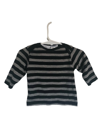 BABU - Merino Stripe Long Sleeve - Age 0-3 Months