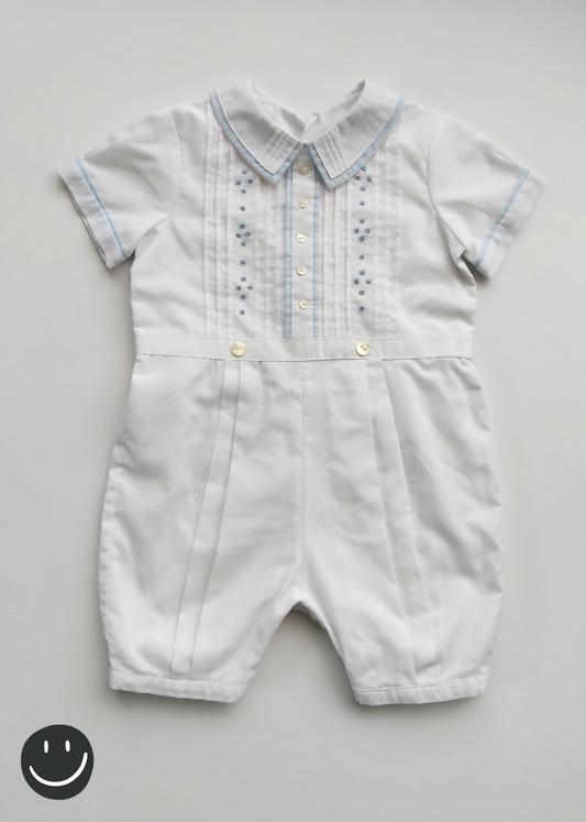 Sarah Louise Matching Romper + Beret | Size 12-18 months