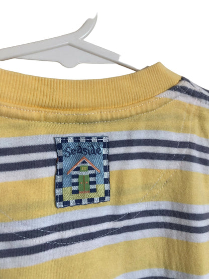 PUMPKIN PATCH - Vintage Oversized Stripe Tee - Age 3