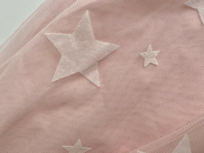 Baby pink star tulle dress size 12