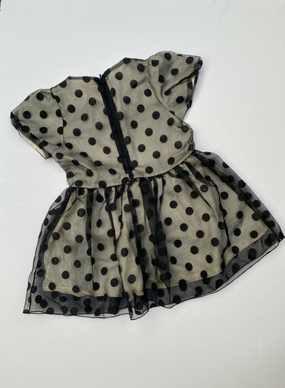 Do Mathy spotted sheer dress 4-5yrs