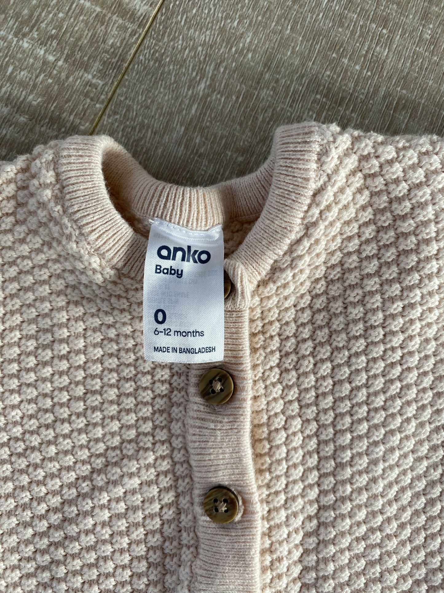 Anko knit onesie - Size 0