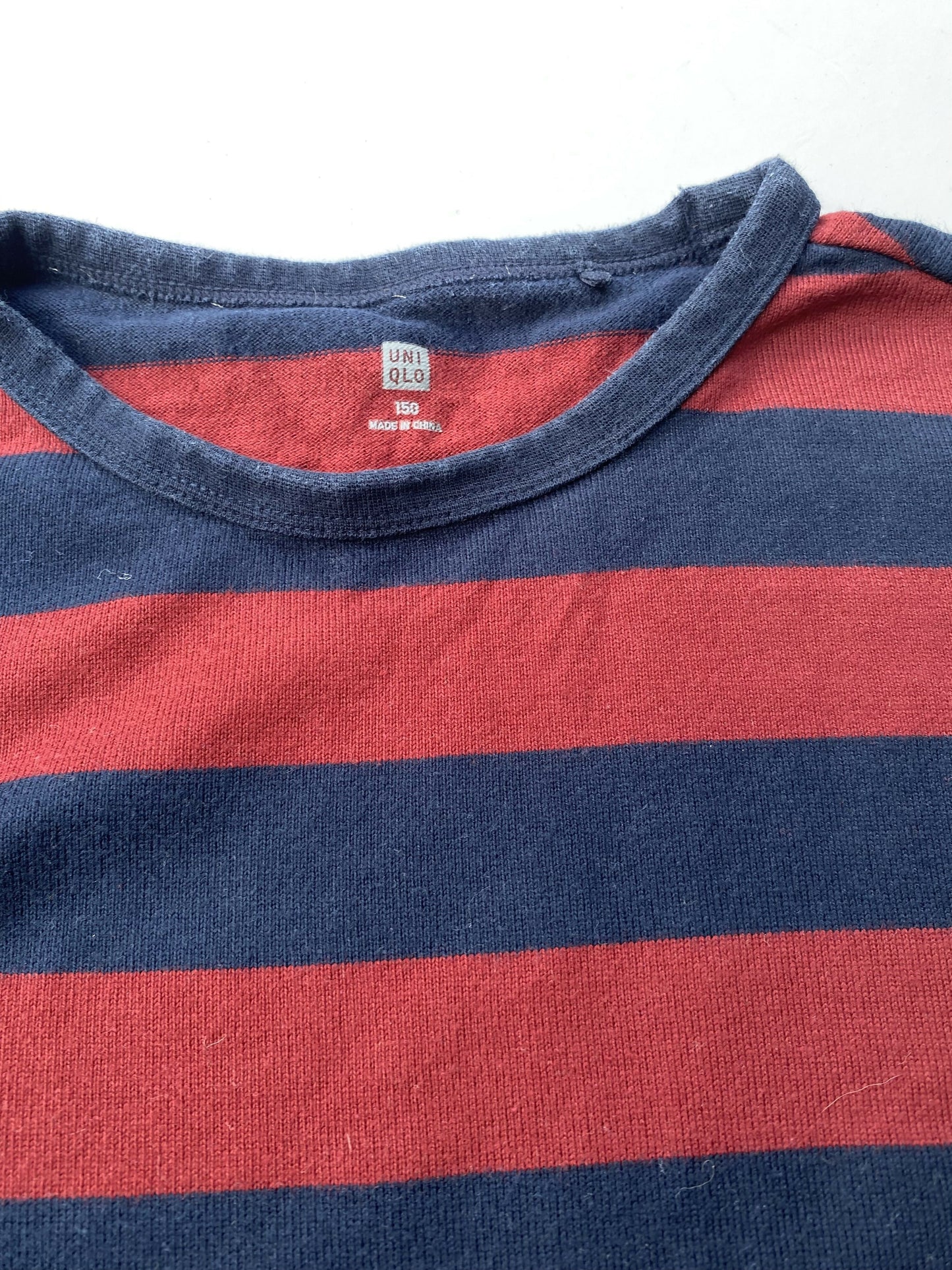 Uniqlo striped top - 11-12yrs