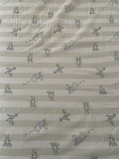 Peter Rabbit fitted cot sheet