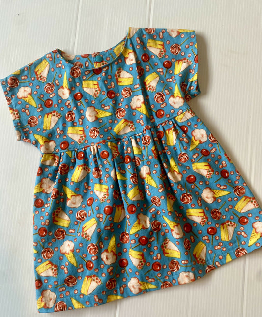 Candy print dress - size 1