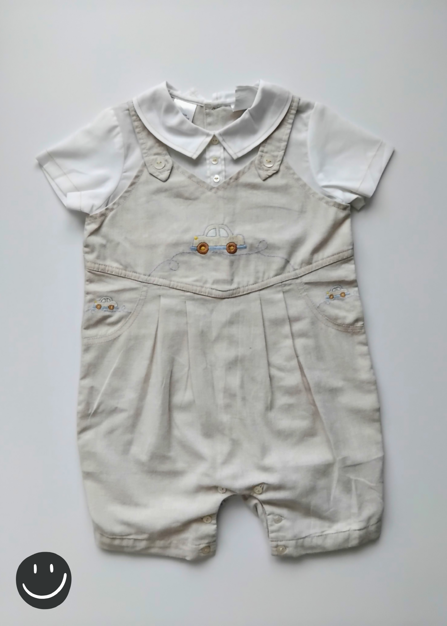 Sarah Louise Romper - Cars| 18-24 months