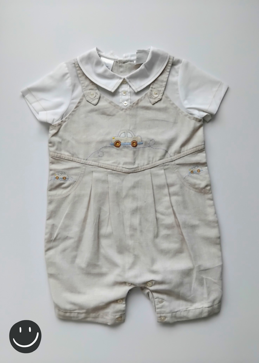 Sarah Louise Romper - Cars| 18-24 months