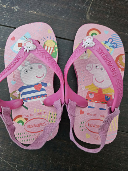 Havaianas Peppa Pig sandals size EU24