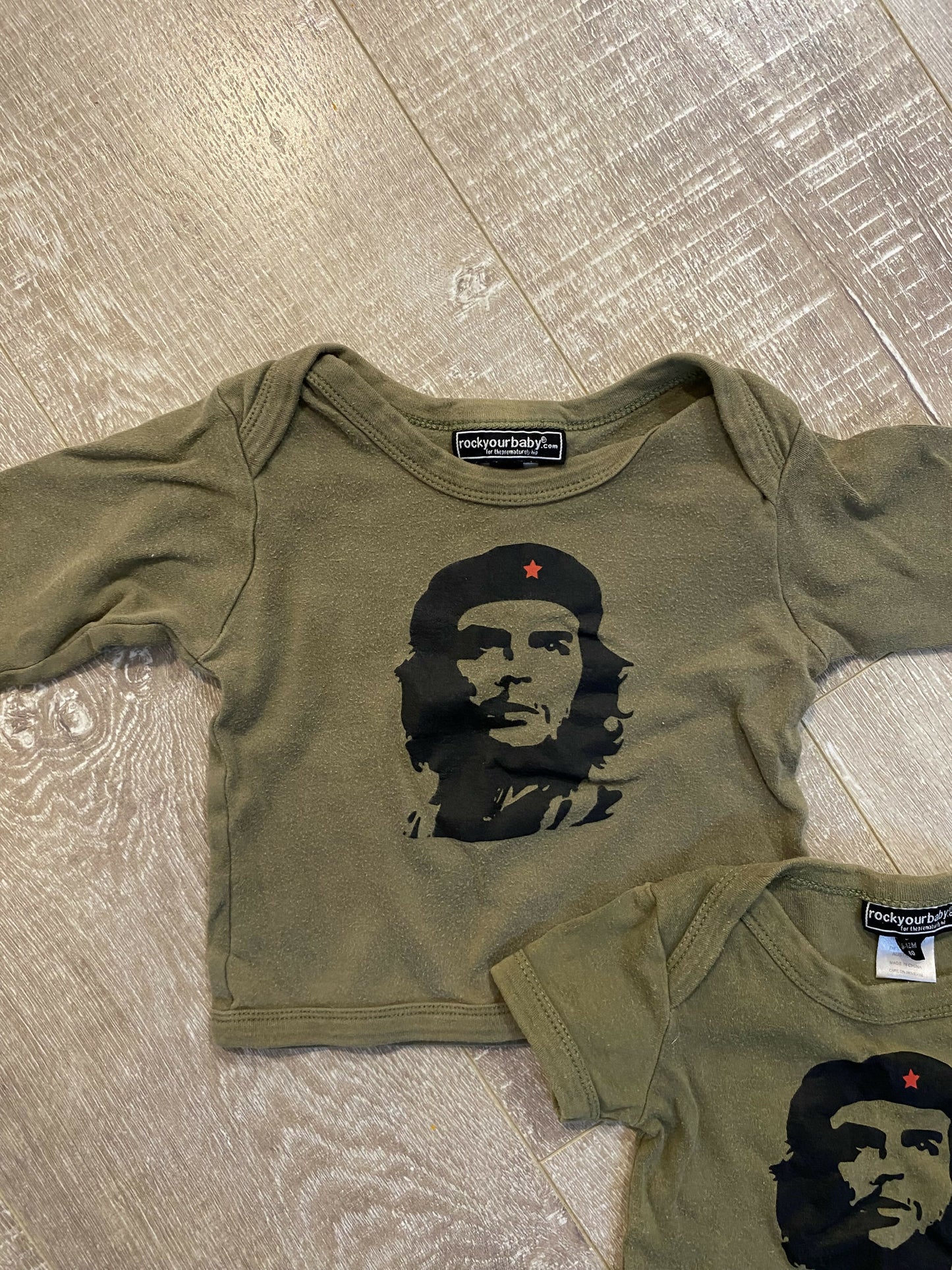 2 x RockYourBaby Che Guevara Shirts - Size 0