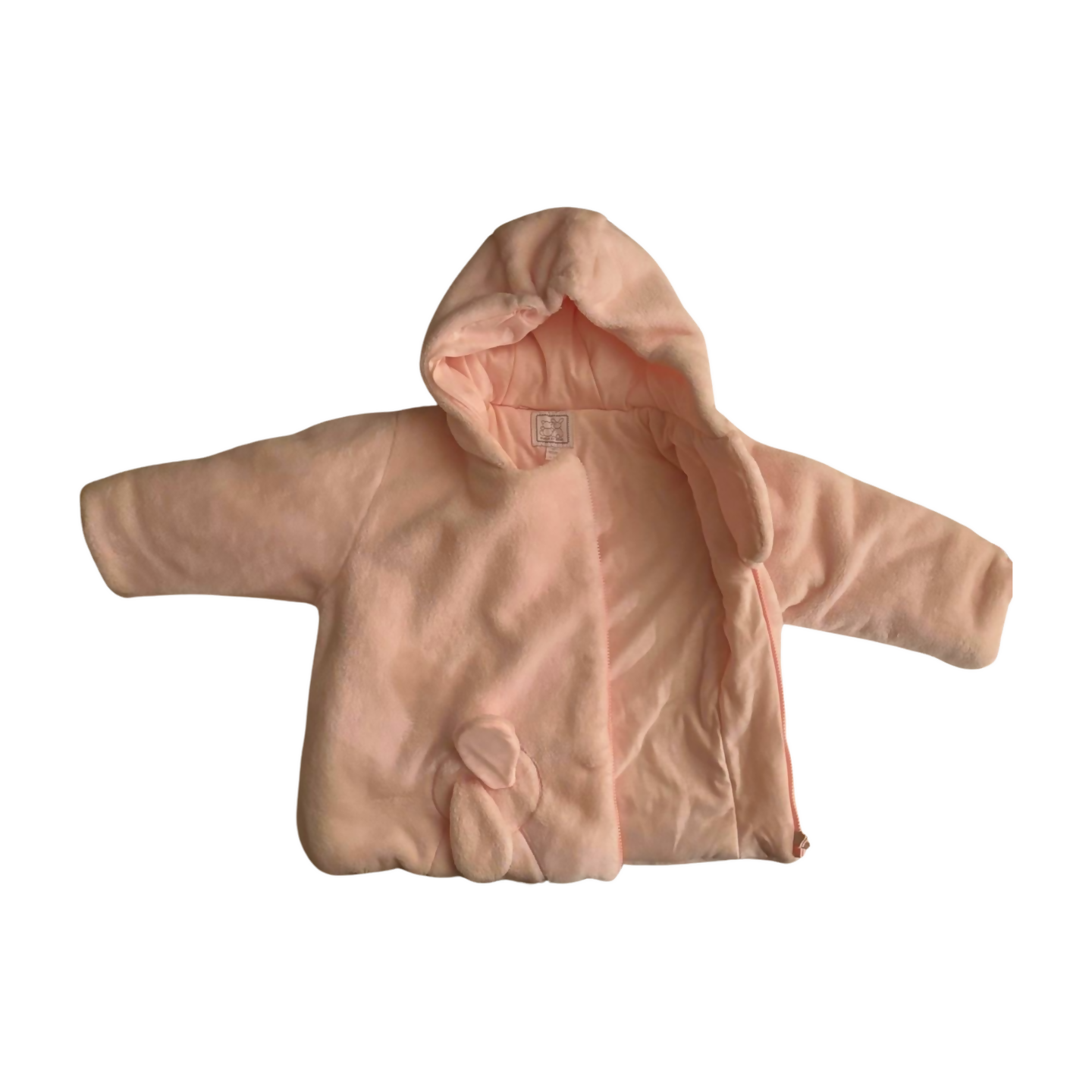 12M Emile et Rose Pink Plush Jacket