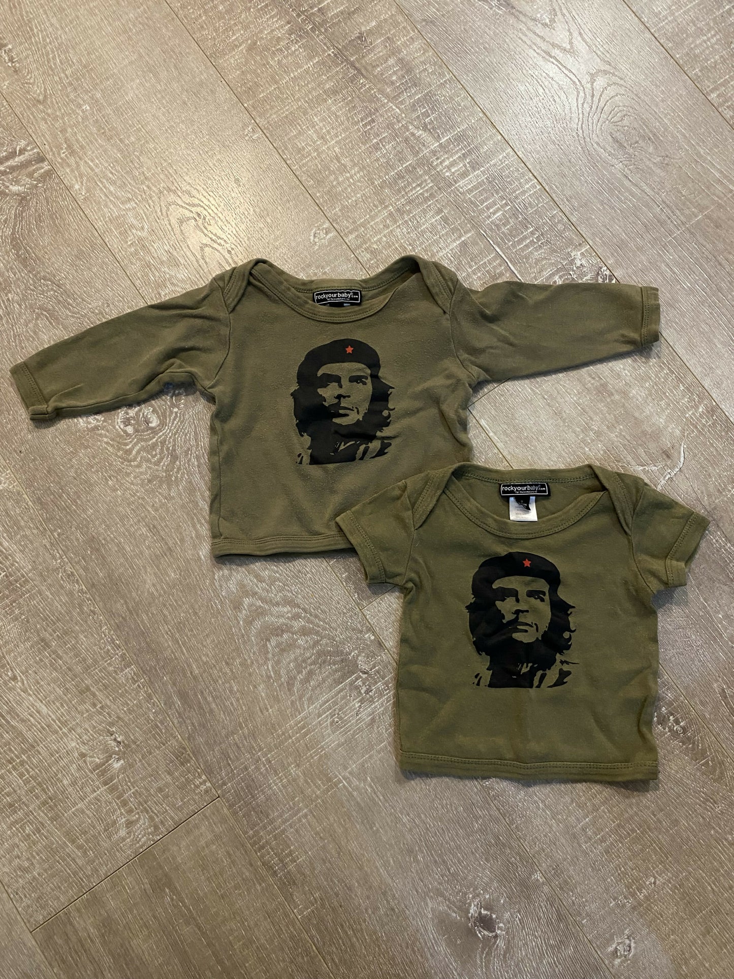 2 x RockYourBaby Che Guevara Shirts - Size 0