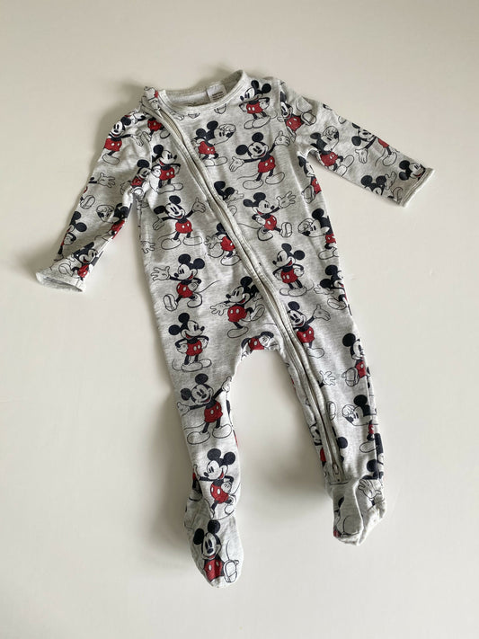 6-12 month Mickey Mouse onesie