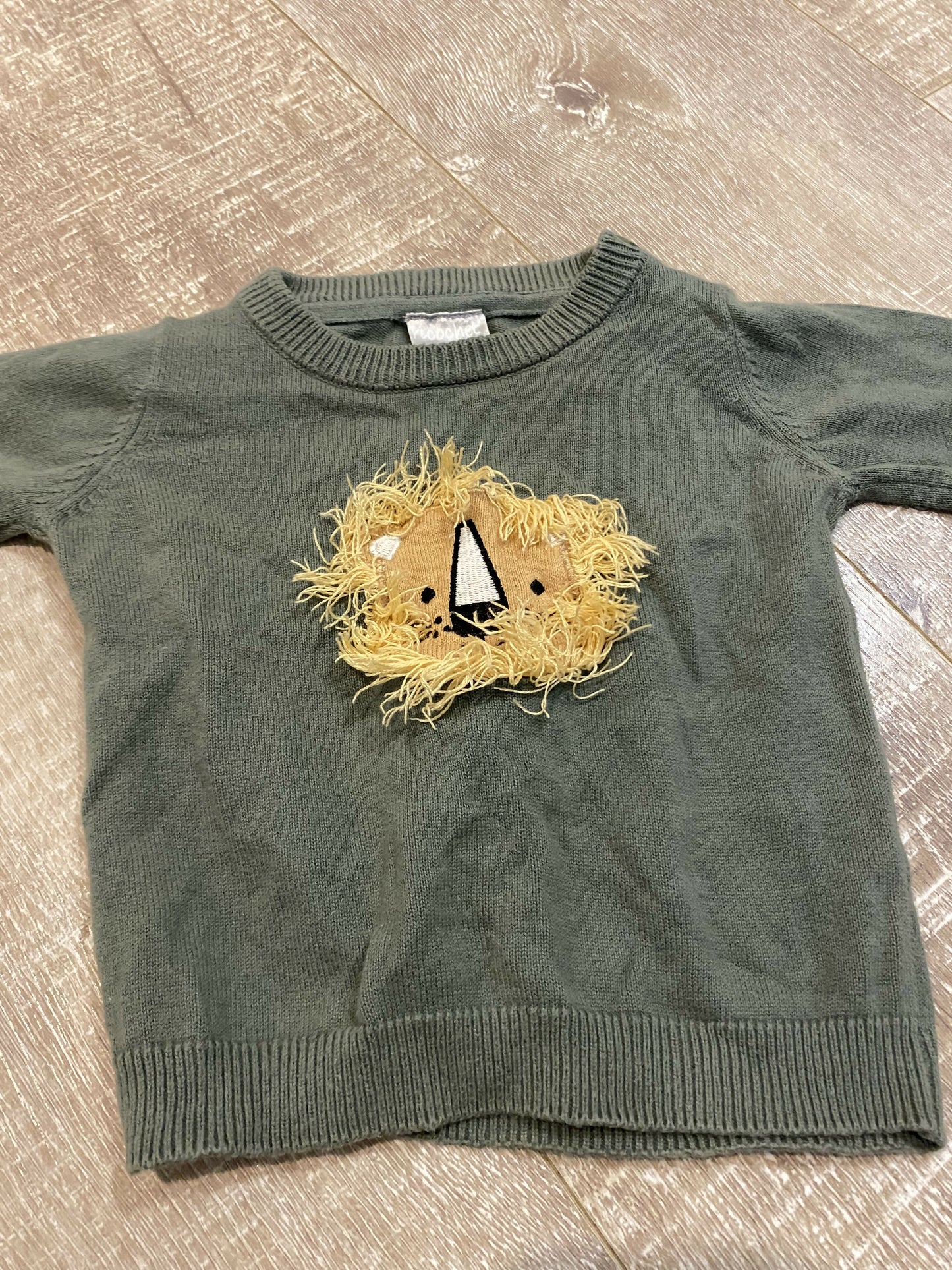 Ricochet baby Lion Jumper - Size 0