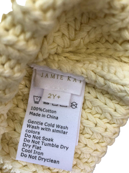 JAMIE KAY - Cream Bobble Knit Hat - Age 2+ Years