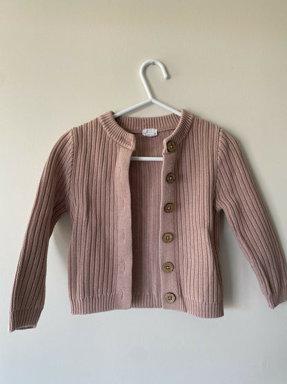 Jesse cardigan - Mauve shadow size 1