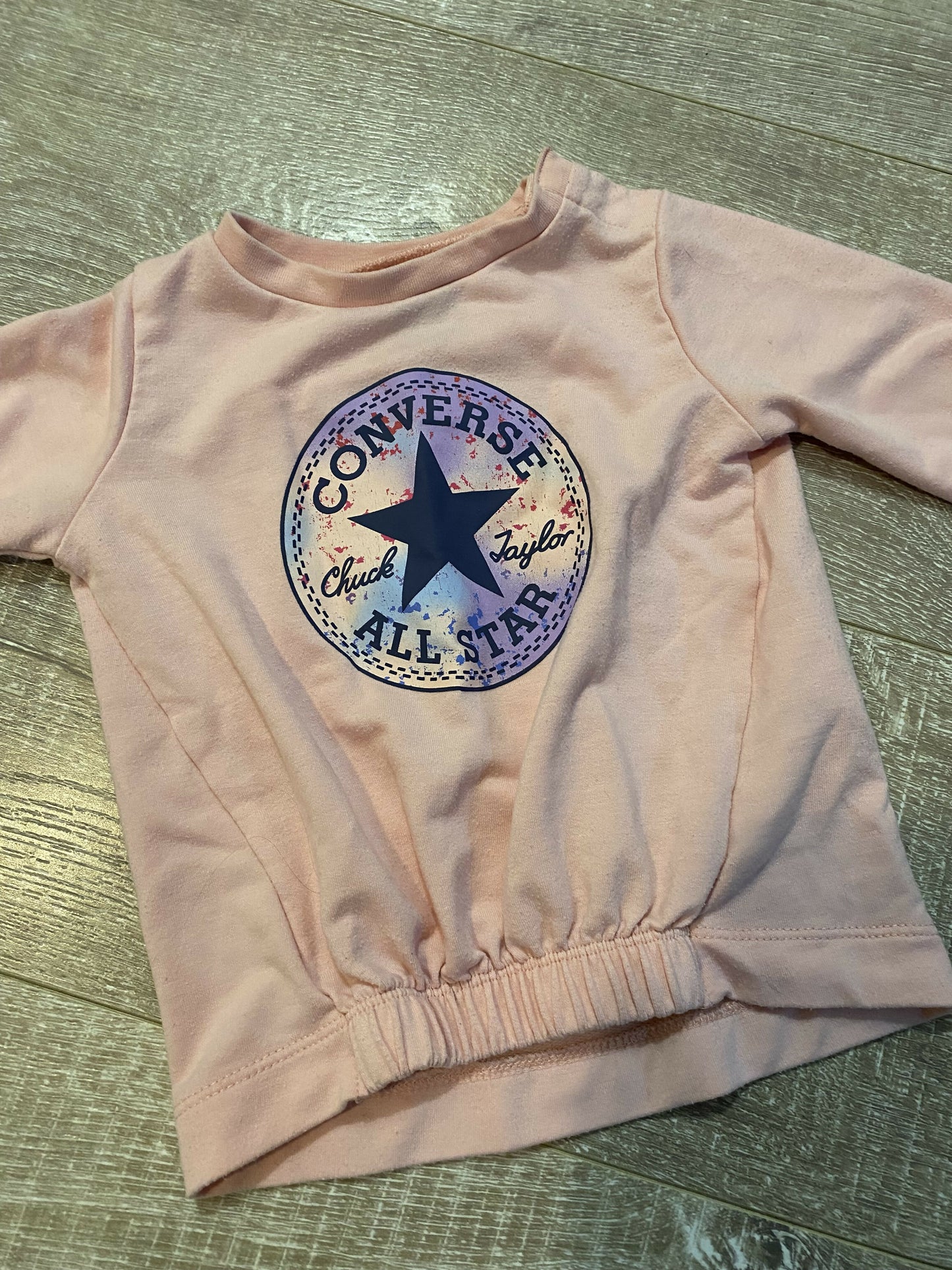 Pink Converse Jumper - Size 0