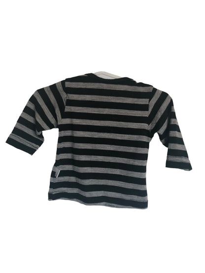 BABU - Merino Stripe Long Sleeve - Age 0-3 Months