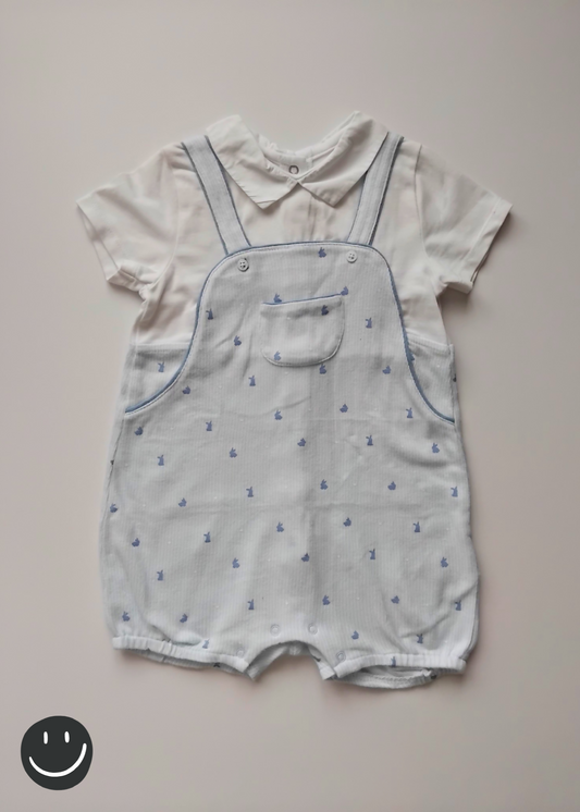 Mayoral Romper - Bunnies | Size 12-18 months