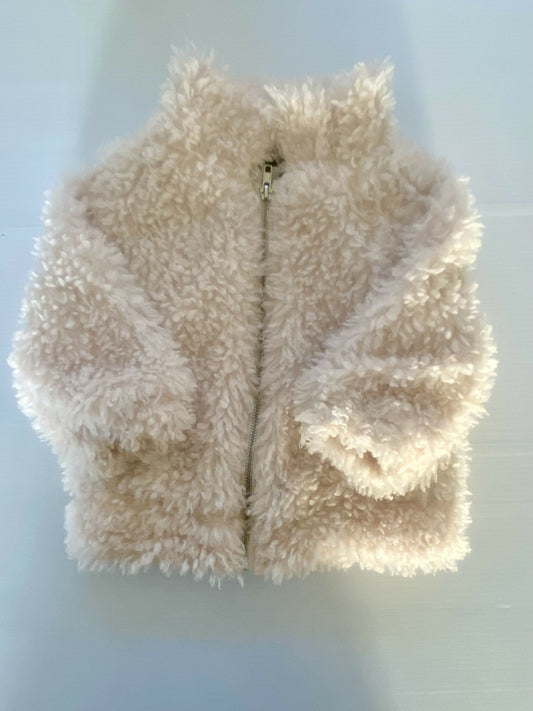 Cotton on fluffy jacket , size 1-2