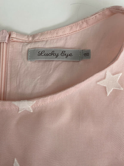 Baby pink star tulle dress size 12