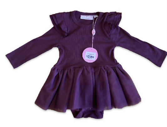 BNWT LA SIENNA FLUTTER DRESS (1Y)