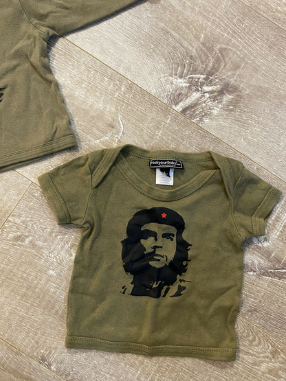 2 x RockYourBaby Che Guevara Shirts - Size 0