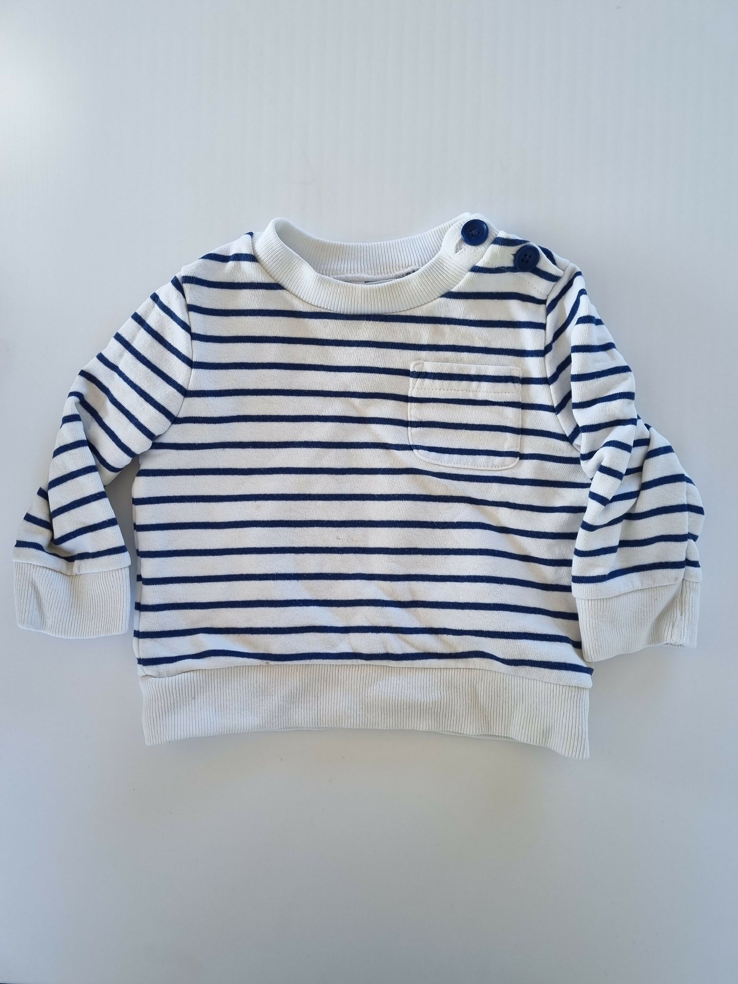 Country Road Striped Jumper, Size 6-12m