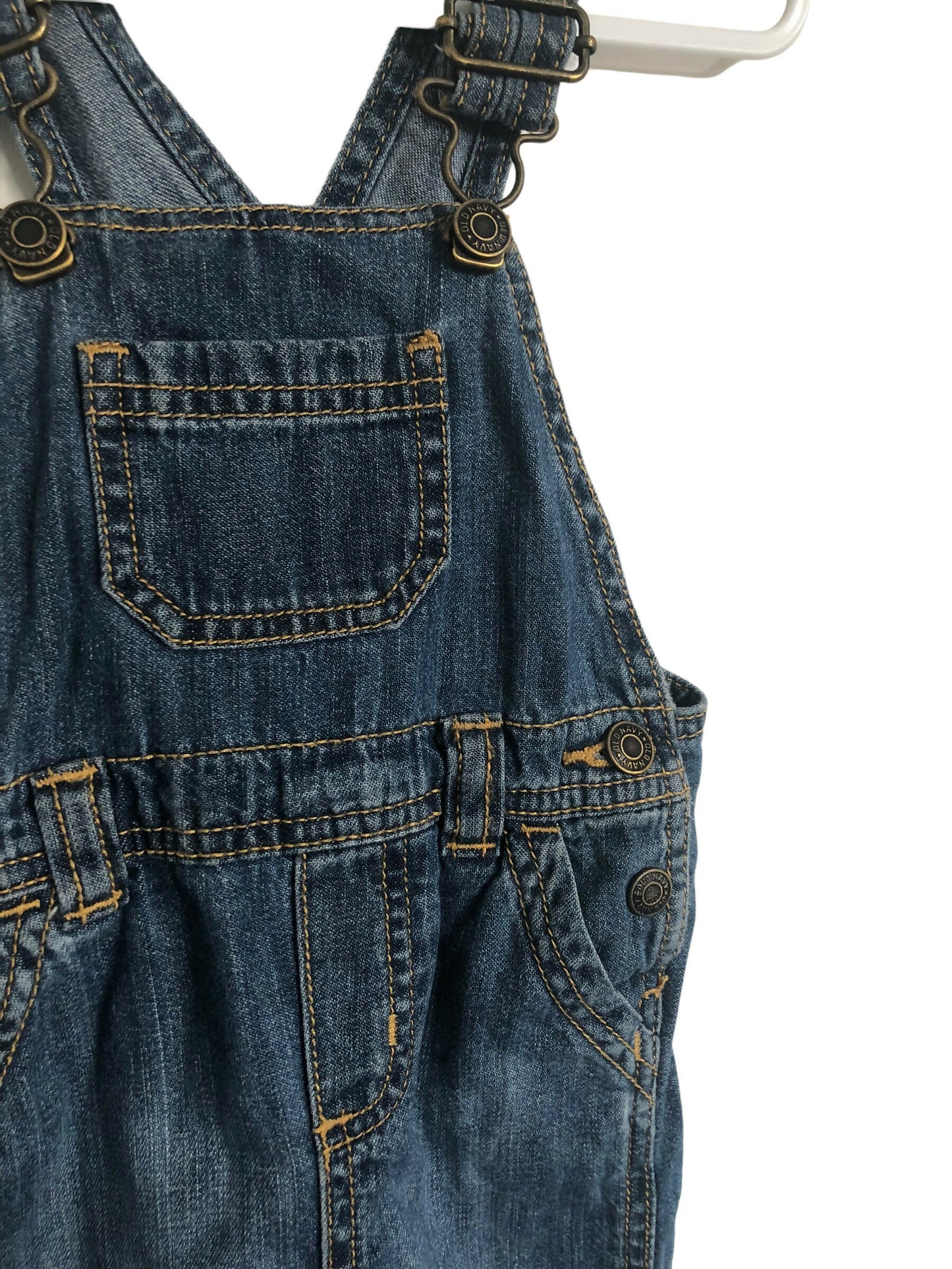 OLD NAVY - Denim Overalls - Age 6-12 Months