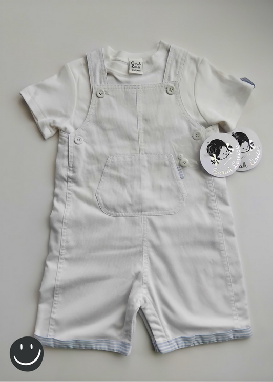 Sarah Louise T-shirt + Overalls Set BNWT | 2yrs