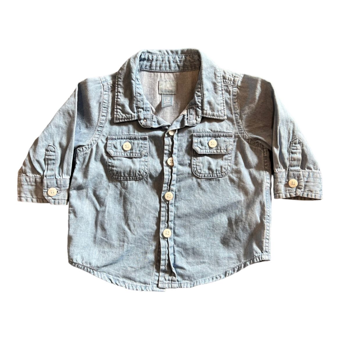 Lilo - NZ's marketplace for buying and selling secondhand kids clothing. Baby  Gap Denim Shirt, size 3-6 months